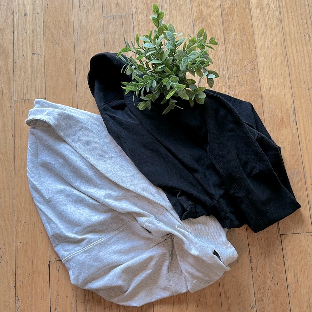 Old Navy Active Open Front Tunic - Black and Gray Set